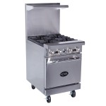 Royal Range 24" Restaurant Range: RR-4SU